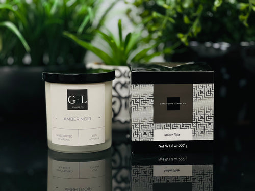 Amber Noir Candle - Grace+Love Candle Co.