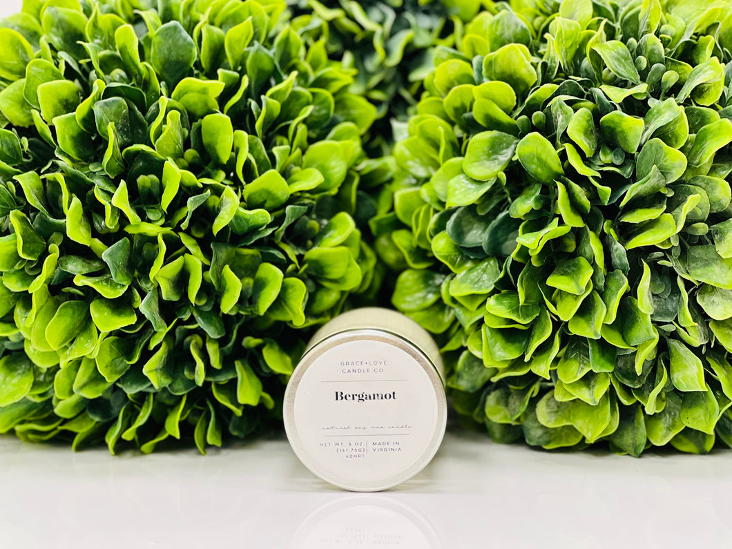 Bergamot - 5 oz. Candle - Grace+Love Candle Co.