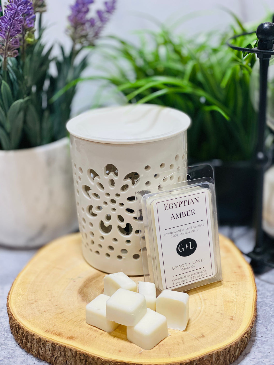 Egyptian Amber Wax Melts - Grace+Love Candle Co.