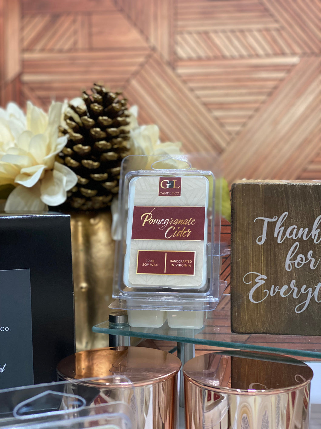 Pomegranate Cider Wax Melts - Grace+Love Candle Co.