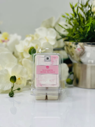 Sugared Rose Petals Wax Melt - Grace+Love Candle Co.