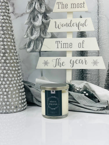 White Balsam - 8 oz. Candle - Grace+Love Candle Co.