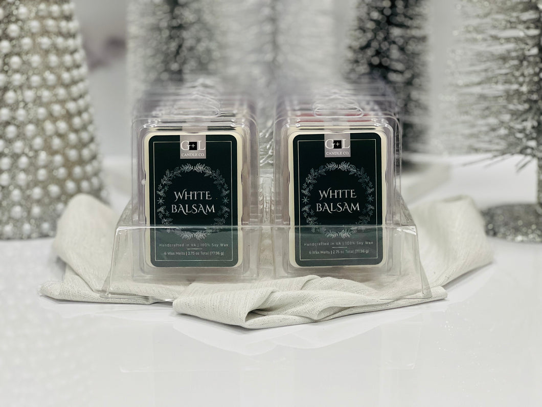 White Balsam Wax Melts - Grace+Love Candle Co.