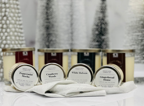 Winter Sampler Set - Grace+Love Candle Co.
